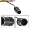 Battery To Cigarette Lighter Adapter Alligator Clamp Clip Car Socket 12 Volt