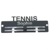 Super Cool Creation Personalised "Tennis" Medal Hanger - White