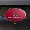 GRAPHICS & MORE Ball State Primary Logo Oval Tow Hitch Cover Trailer Plug Insert 2"
