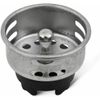 Stainless Steel Replacement Strainer Stopper Basket for Bar or Prep Sinks Drains