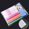 30pcs Plastic Envelopes Clear Reusable Poly Envelope Waterproof File