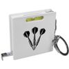 Azeeda 'Darts Set' Keyring Tape Measure/Spirit Level Tool (KM00038747)