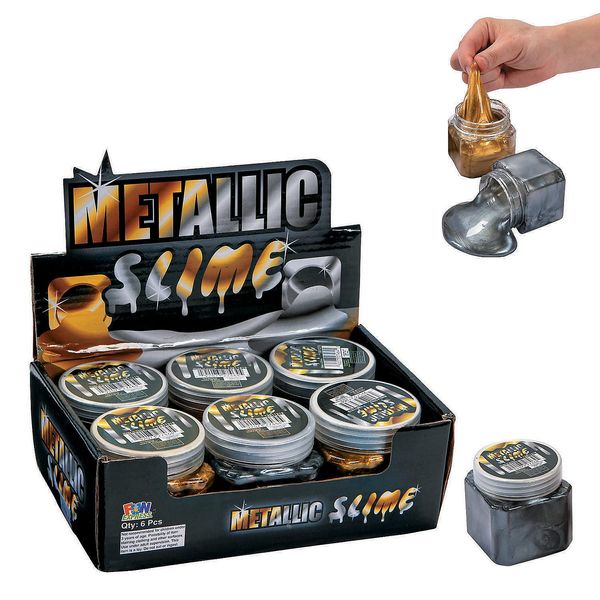 Gold & Silver Metallic Slime