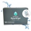 TearRestore HylaWipe Cleanse & Calm Eyelid Wipes, Natural Tea Tree Eyelid Cleanser. Hypoallergenic and Preservative Free. Relieves Dry, Red, Itchy, Swollen, and Irritated Eyes, (30 count)