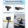 JOLOESLOS Magnetic Stand Base for DJI Osmo Action 5 Pro/4/3, Multi-Function Quick Release Magnet Desktop Mount Holder Adjustable Action 5 Pro Accessories