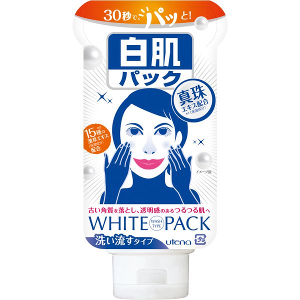 Utena White Skin Pack (Rinse Type) 140g