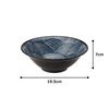 Mino W20243 Seigaiwa Edo Komon Flat Bowl