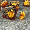 Sage's Baby Squirrel Familiar Resin Polyhedral Dice Set