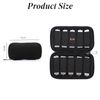 USB Drive Organiser Fits,USB Flash Case,Electronic Accessories Organiser Storage Case,for 10 Sticks/Memory Stick/Flash Drive