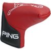 PING Men's Golf Putter Cover Putter Cover Red x Black