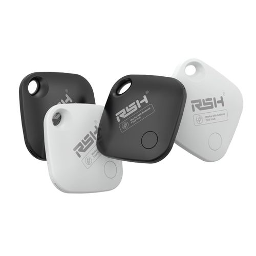 Air Tracker Tag for Android 4 Pack Luggage Tracker Tags Works with Google Find Hub App, Bluetooth Tracker Key Finder and Item Locator for Luggage, Backpack, Suitcases, Replaceable Battery