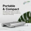 BoxWave Stand and Mount Compatible with Dual Electronics XVM286BT - VersaView Aluminum Stand, Portable, Multi Angle Viewing Sturdy