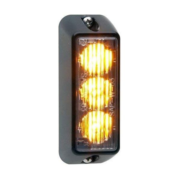 Whelen RVA03ZCR - 12 VDC Amber Vertical, Surface Mount Lighthead