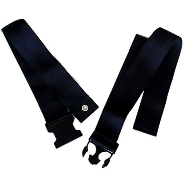 Wheelchair lap belt strap / safety seat belt with plastic buckle lapbelt