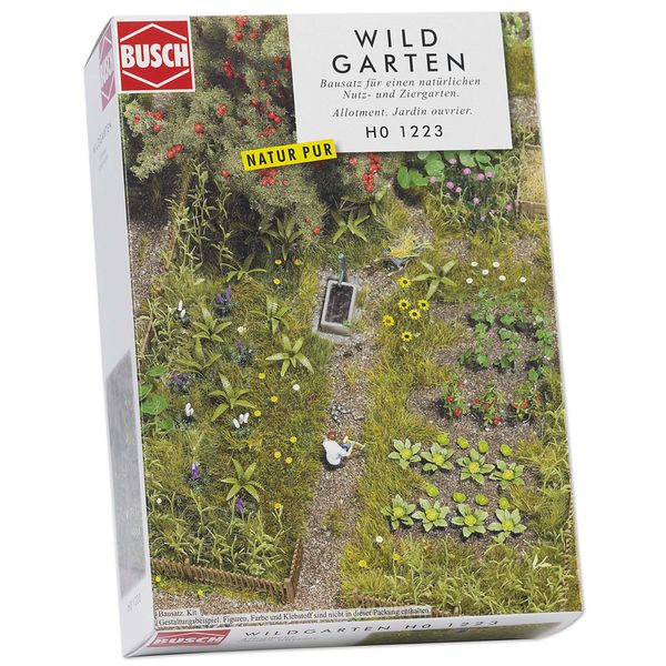 Busch 1223 Wild Flower Garden HO Scenery Scale Model Scenery