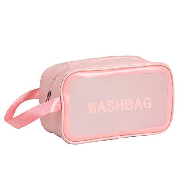 WNG Clear Makeup Bag Organizer Cosmetic Bag Make Up Bag Travel Toiletry Bag  for Women Small Makeup Bags for Women Travel Makeup Bag Makeup Pouch