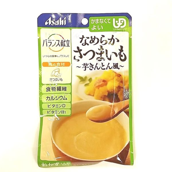 Asahi Group Foods Balanced Menu, Smooth Sweet Potato and Potato Kinton, 2.3 oz (65 g)