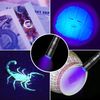 395nm UV Pen Light with Battery Rechargeable LED Black Light Flashlight mini