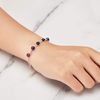 Philip Jones Amethyst Gemstone Bracelet