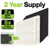 AP-1512HH HEPA Set Replacement for Coway Filter - 2 Year Supply - Compatible ...
