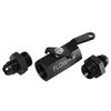 AN10 10AN Black Inline Fuel Shut Off Valve Cut Off Flow Control w/ Cable Lever