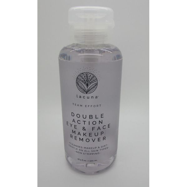 Lacuna Double Action EYE & FACE MAKEUP REMOVER 16.9 oz