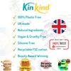 KinKind Make me SHINE! Shampoo Bar for Highlights & Coloured hair, Enriched with extracts of Henna and Juniper, For soft and smooth hair with added shine