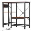 Heavy-Duty 400LBS Aquarium Stand with 2 Adjustable Storage Shelves