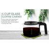 Elite Gourmet EHC9420 Automatic Brew & Drip Coffee Maker with Pause N Serve