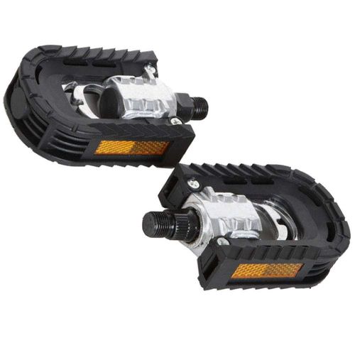 morytrade Bicycle Folding Pedal, Mini Bello Bicycle Parts, Foldable, Black