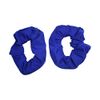 Large Solid Scrunchie - Set of 2-Royal