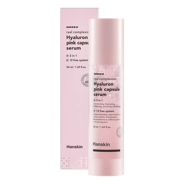 Hanskin - Real Complexion Hyaluron Pink Capsule Serum - 50ml