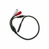 10x High Sensitive RCA Audio Mic DC Power Microphone for CCTV Security Systems