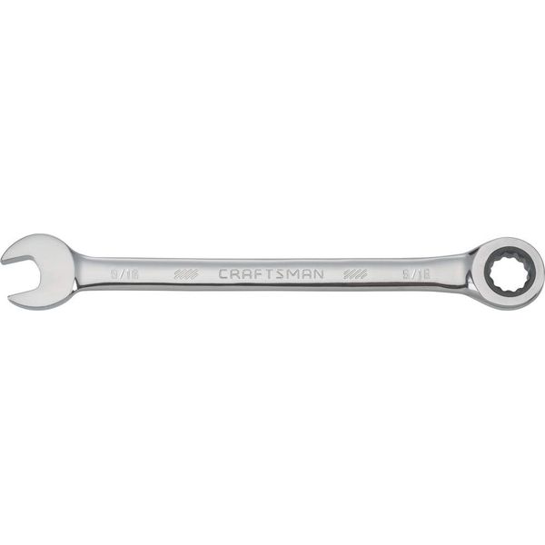 CRAFTSMAN Ratcheting Wrench, SAE, 9/16-Inch, 72-Tooth, 12-Point (CMMT42564)