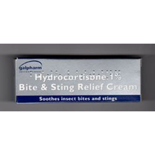 Galpharm Hydrocrtisone 1% Bite & Sting Relief Cream 10g