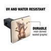 GRAPHICS & MORE Squirrel Juggling His Nuts Crazy Funny Tow Trailer Hitch Cover Plug Insert