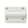 Variety Motion Hinge [LAMP] HG-VH8-CL-WT with Self-Closing Spring Built-In White