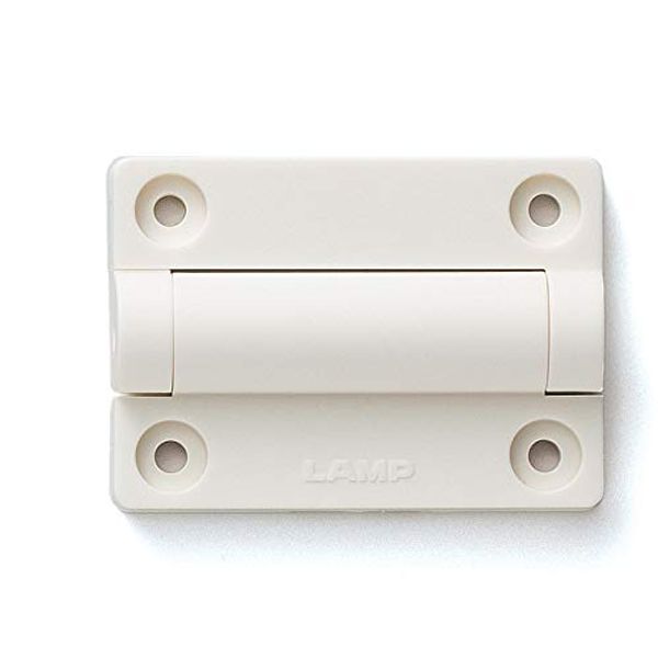 Variety Motion Hinge [LAMP] HG-VH8-CL-WT with Self-Closing Spring Built-In White