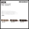 Maybelline Express Brow Fast Sculpt Eyebrow Gel, Shapes and Colours Eyebrows, All Day Hold Mascara, 04 Medium Brown, 2.8 ml