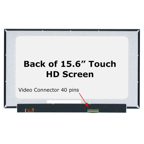 SCREENARAMA New Screen Replacement for HP 15-DY2005TG 15-DY2007CY, OnCell Touch, 40pins, HD 1366x768, LCD LED Display with Tools
