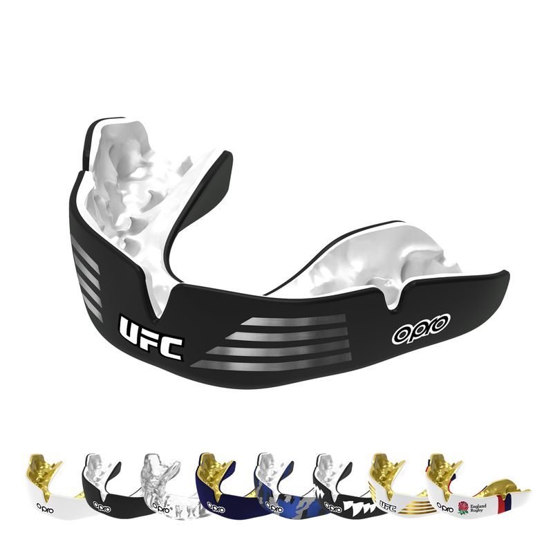 OPRO Instant Custom-Fit UFC Mouth Guard, Dentist Mouthguard Featuring ...