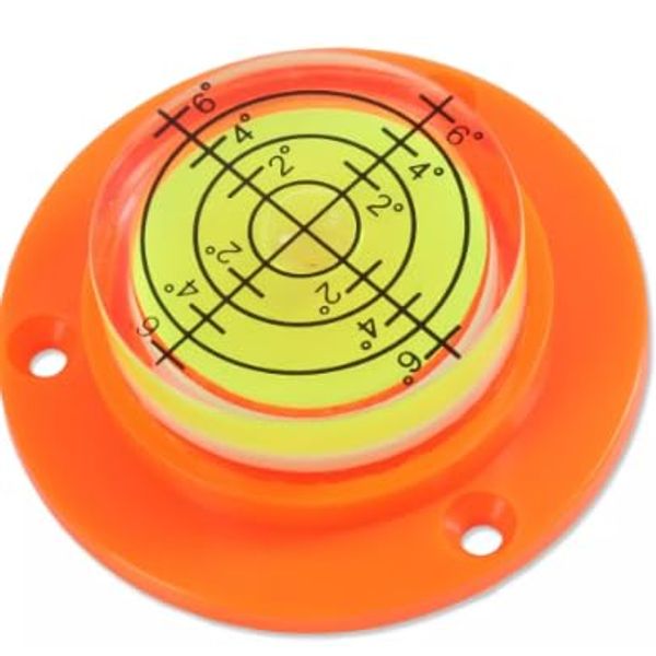 Vision4ever 50mm - 360º Round Surface Spirit Level View Target Cake Bubble Guide