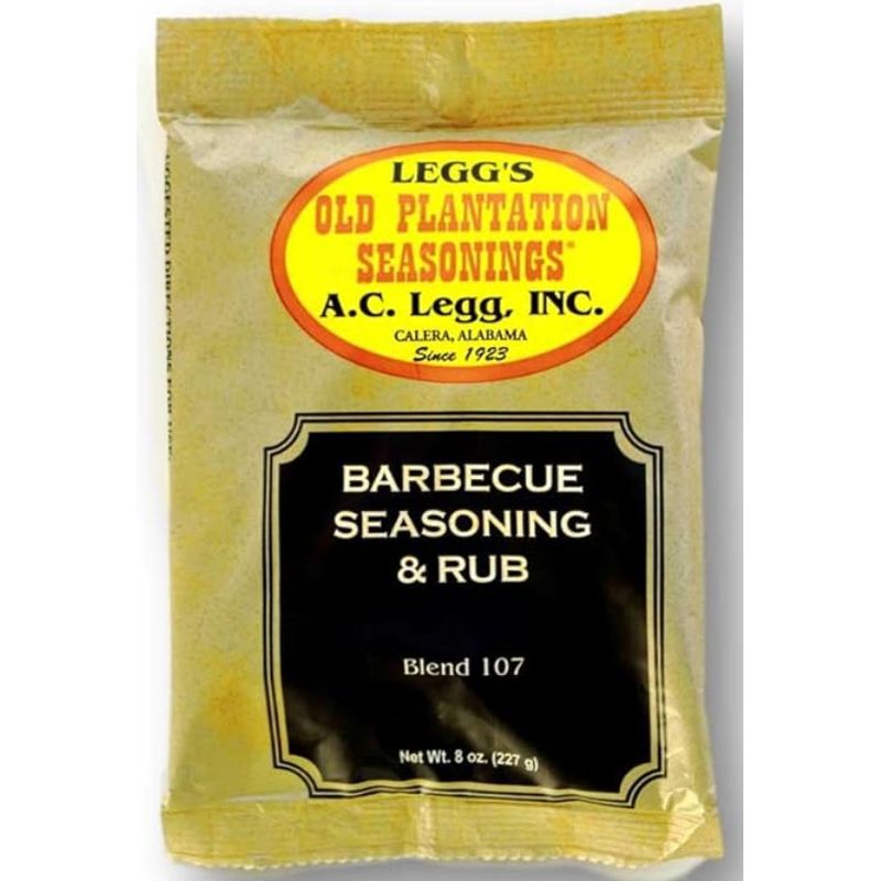 A.C. Legg - Barbecue Seasoning and Rub - 8 Ounce (Blend 107) - Online ...