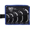 BGS 1222 | Obstruction Ring Spanner Set | Inch Sizes | 1/4" - 7/8" | 5 pcs.