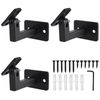 RealPlus Adjustable Handrail Brackets Heavy Duty Swivel Square Hand Rail Bracket