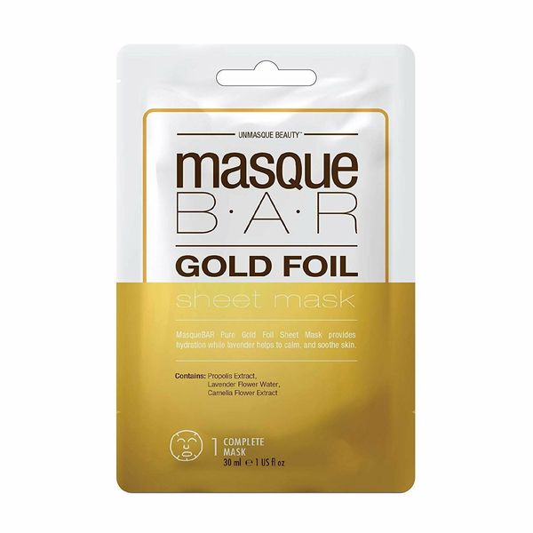 Masque Bar Gold Foil Sheet Mask - 1.01 Fluid Ounce