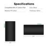 VIVOSUN 4 Inch Prefilter for 4" Carbon Filter, Black, 9.84" Long