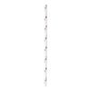 Restaurantware RWA0461-25 Biodegradable Paper Straws, Silver