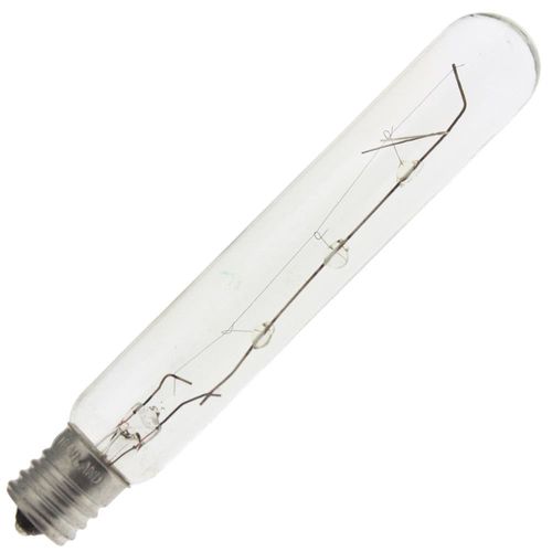 Replacement for Sylvania 18495, 25T6.5/BL 120V, 25 Watt, T6.5 Clear Tube Light Bulb (4 Pack)
