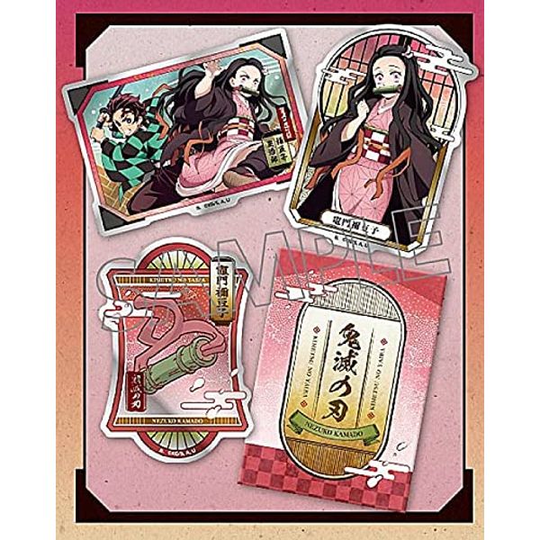 Nezuko Kamado Demon Slayer Die Cut Sticker Set EX